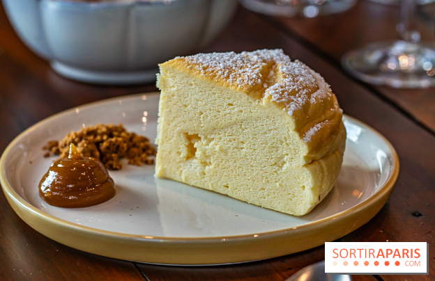 Maison Jaune, le restaurant-péniche de Boulogne-Billancourt -  cheesecake