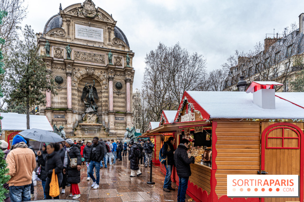 Le Marché de Noël de Saint-Michel à Paris