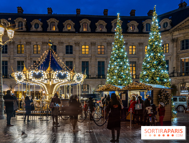 Le chalet de Noël du Ritz et son carrousel gratuit