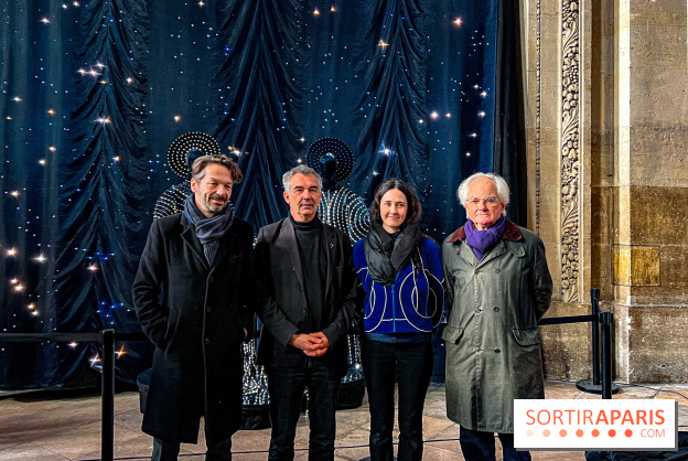 Astre, l'œuvre monumentale, mode, techno et lumineuse, à l'Eglise Saint Eustache pour les fêtes - image00003