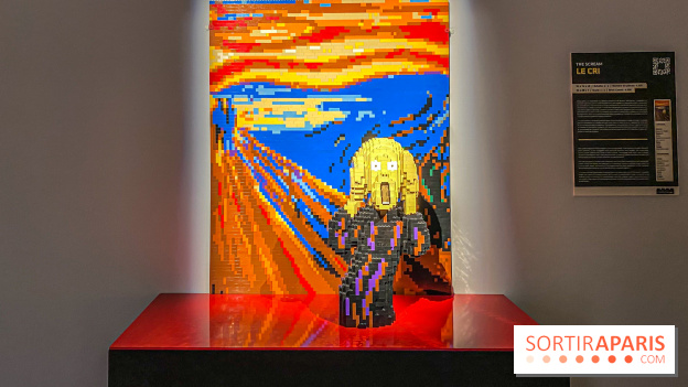 Expo The Art of The Brick Galerie Montparnasse Munch