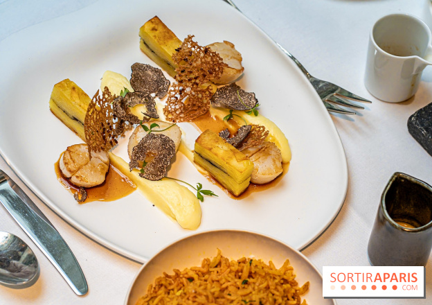 La Bauhinia par Quentin Testart au Shangri La Paris -  saint Jacques truffe