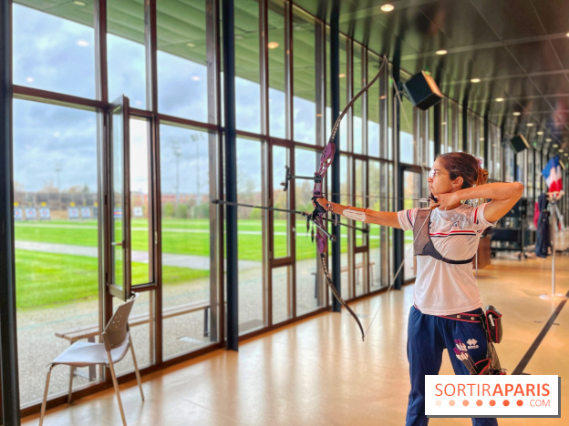 Audrey - tir à l'arc