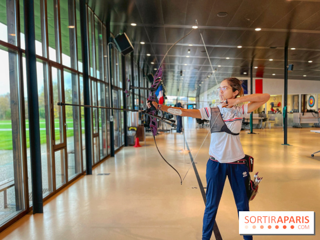 Audrey - tir à l'arc