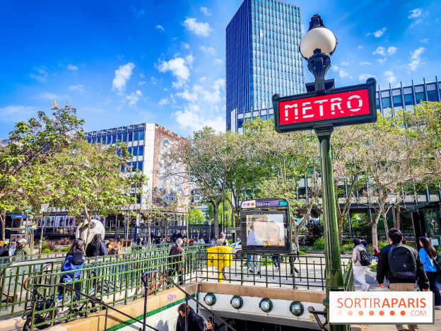 Visuels métro - Jussieu ligne 10 ligne 7