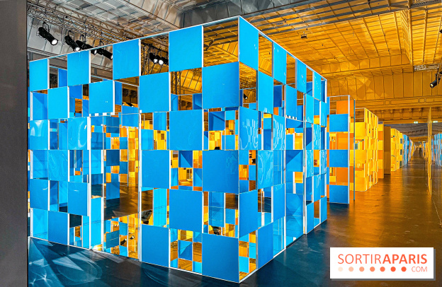 Aux Beaux Carrés, l'exposition de Daniel Buren au Bon Marché Rive Gauche  - image00002