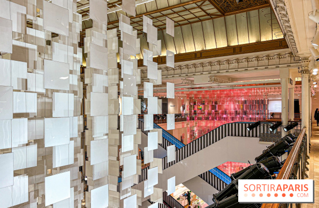 Aux Beaux Carrés, l'exposition de Daniel Buren au Bon Marché Rive Gauche  - image00055