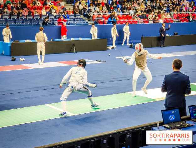 Coupe du monde de Fleuret 2024 - stade Pierre de Coubertin - Coupe du monde de Fleuret 2024 - stade Pierre de Coubertin - escrime
