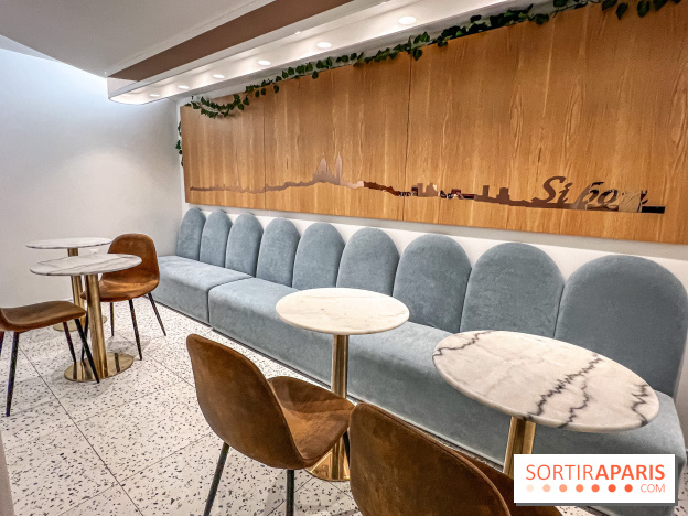 Maison Sibon Paris, la pâtisserie libanaise à la fois salon de thé et glacier - salon de thé