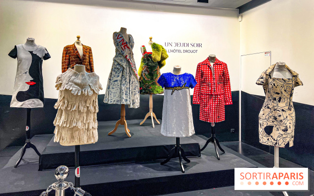 L'exposition gratuite du vestiaire haute couture d'Irina Volkonskii à l'Hôtel Drouot