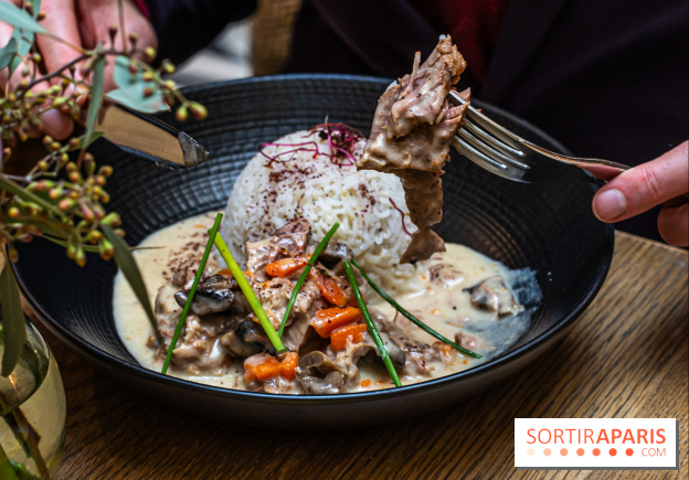 Les Chouettes restaurant - blanquette de veau