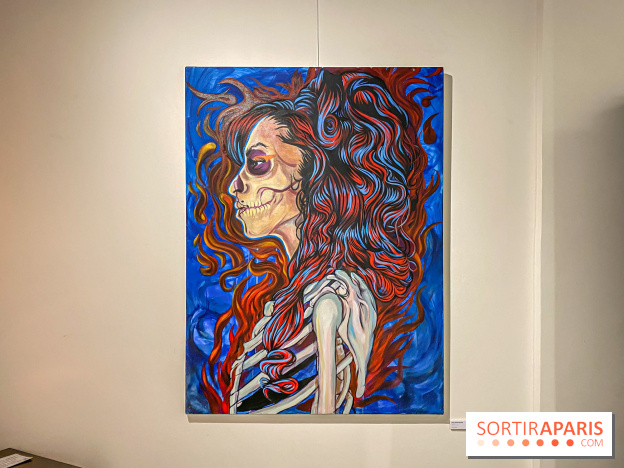 Exposition Back to the Bones de Carlos Olmo à la galerie La Lison - IMG 4241