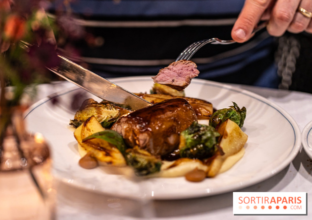 Marguerite 1606, restaurant du Domaine de la Reine Margot -  veau