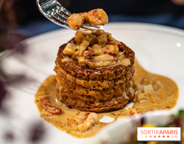 Marguerite 1606, restaurant du Domaine de la Reine Margot - bouchée marguerite - bouchée à la Reine