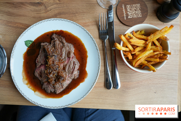 Tata Yoyo, restaurant des Bistrots Pas Parisiens à La Garenne-Colombes - Bavette Angus à l'échalote
