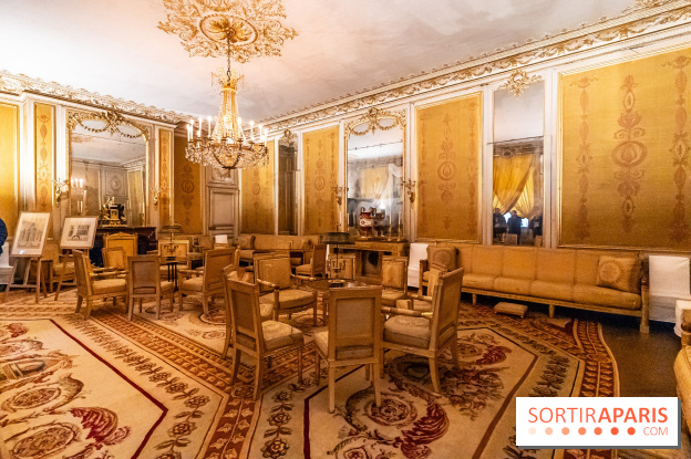 Les Petits Appartements du Château de Fontainebleau -  salon des dames d'honneur