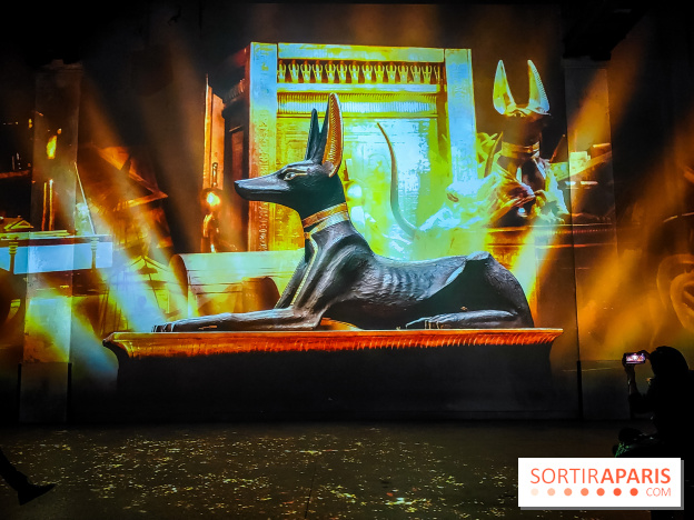 L'Egypte des Pharaons, de Khéops à Ramsès II : l'exposition immersive de l'Atelier des Lumières - IMG20240208101305