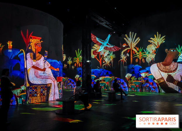 L'Egypte des Pharaons, de Khéops à Ramsès II : l'exposition immersive de l'Atelier des Lumières