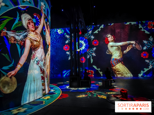 Les Orientalistes, l'exposition de l'Atelier des Lumières qui nous fait voyager en Orient - photos - IMG20240208102551