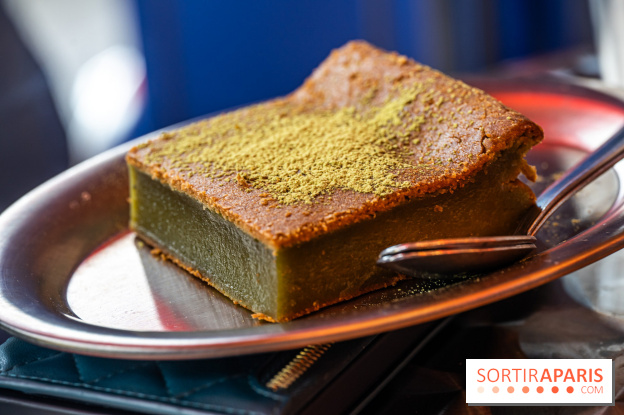 Sekitan, le restaurant street food de brochettes japonaises -  mochi brownie matcha