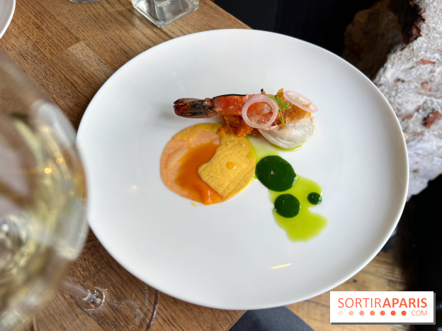 Korus - Crevette, clémentine, carotte