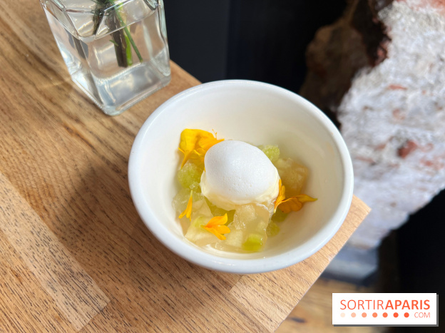 Korus - Pré-dessert pomme, mascarpone, cidre