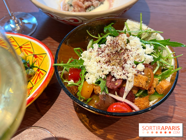 Kapara - Fattoush, feta, croûtons, sumac