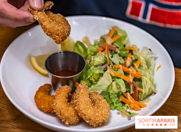 O Bout restaurant à Barbizon -  gambas panées