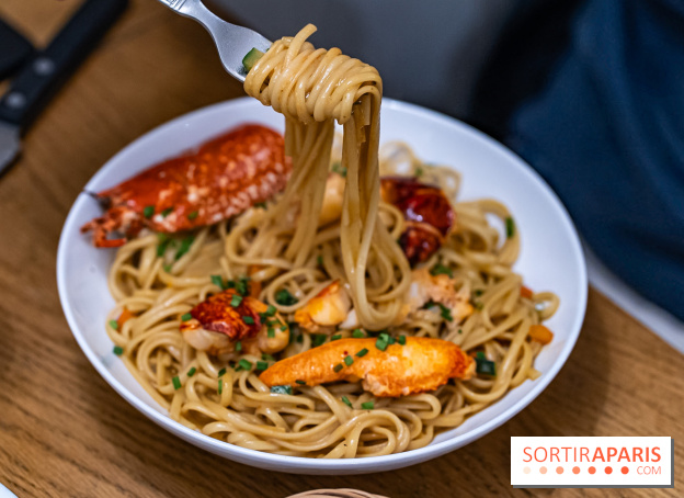 O Bout restaurant à Barbizon - linguine de homard