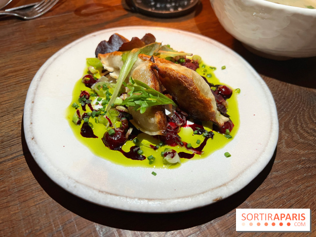 L'Office - Ravioles de bœuf, betterave