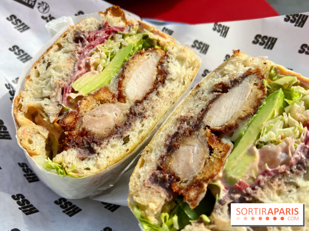 Kiss - Sandwich poulet frit, avocat, focaccia
