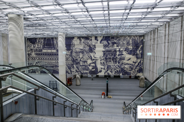 Chantier de la future gare Aéroport d'Orly, nos photos