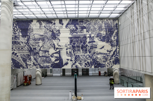 Chantier de la future gare Aéroport d'Orly, nos photos