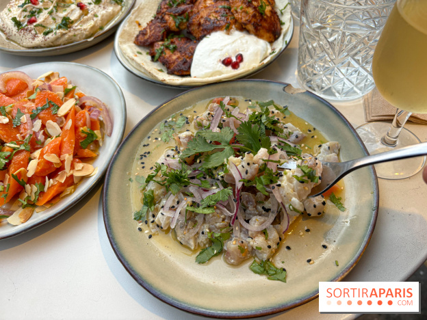 Sosso restaurant : le tartare de lieu noir