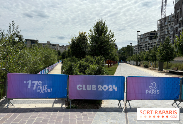 JO de Paris 2024 : la fan zone du Club 2024 dans le Parc Martin Luther King du 17e arrondissement 