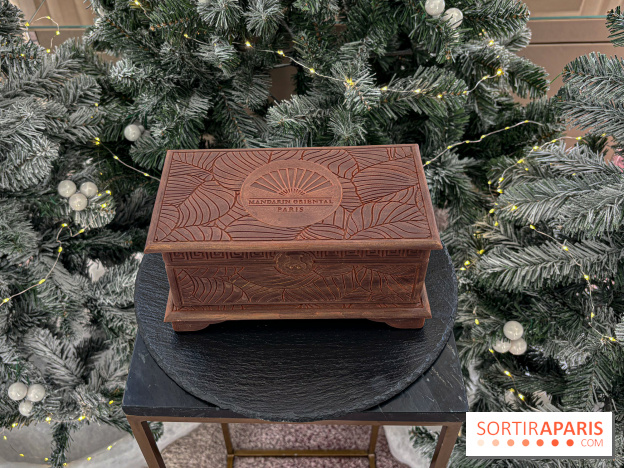 La Buche de Noel et les patisseries du Mandarin Oriental du chef patissier Julien Dugourd 