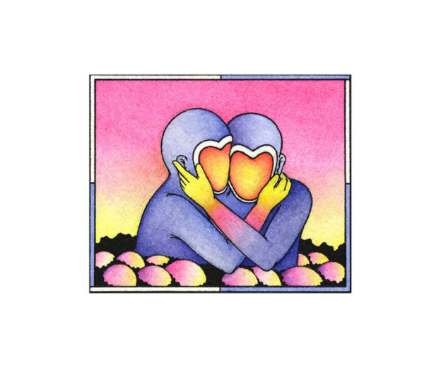 L'exposition Much Loved d'Alma de Beir : des photos transformées en aquarelles futuristes