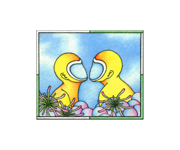 L'exposition Much Loved d'Alma de Beir : des photos transformées en aquarelles futuristes