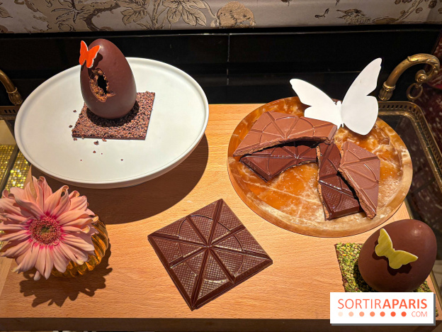 Paques 2025 : la collection gourmande d'oeufs de Paques de Matthieu Carlin à l'Hotel de Crillon
