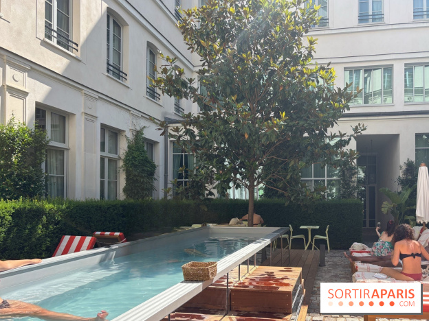 Une piscine éphémère s'installe au Hoxton Paris pour l'été