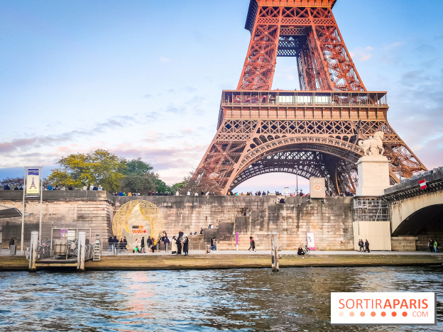 Jeux olympiques et paralympiques Paris 2024 - Visuel - Tour Eiffel