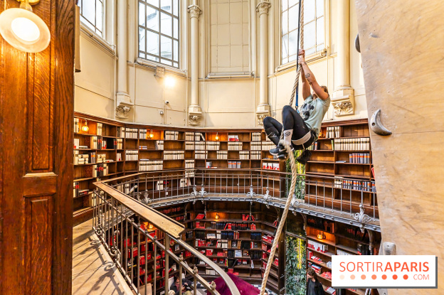 Climbing District Saint-Lazare, la salle d'escalade et espace coworking cachée dans une chapelle -  A7C8023