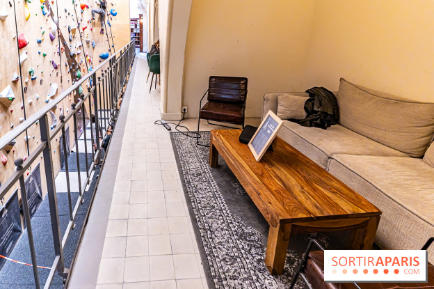 Climbing District Saint-Lazare, la salle d'escalade et espace coworking cachée dans une chapelle