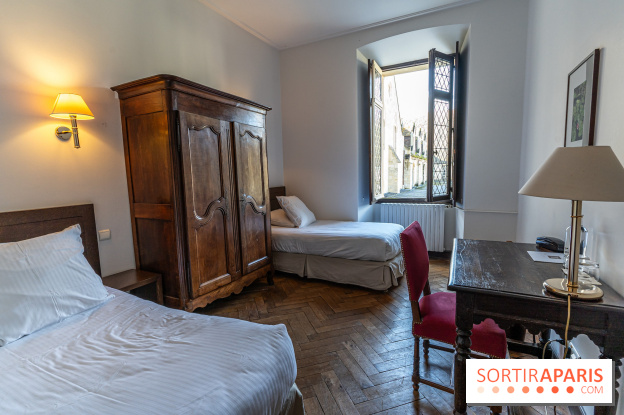 L'Abbaye de Royaumont - les photos - chambre hotel