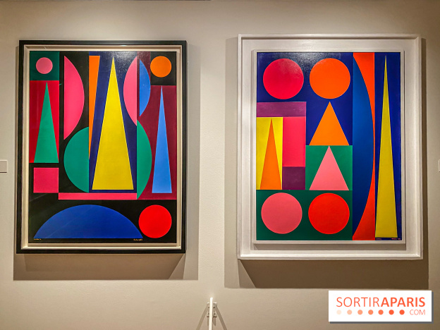 Exposition Auguste Herbin au Musée de Montmartre - IMG 5183