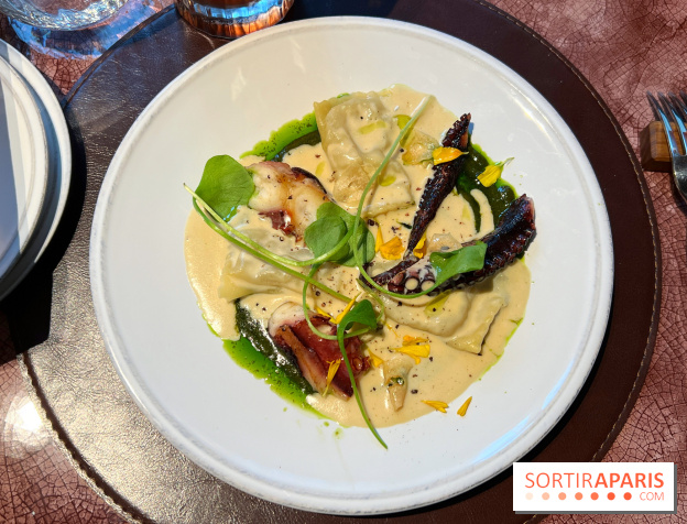 Nepita - Agnolotti oignon et poulpe