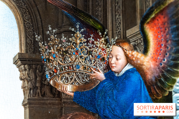 Exposition Revoir Van Eyck, La Vierge du chancelier Rolin au Musée du Louvre