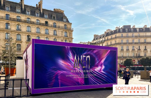 Mugler installe un pop up sensoriel et immersif avec des animations gratuites, à Paris