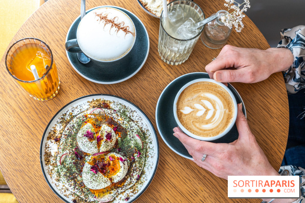 Trombone Coffee Shop Paris 20e - latte art