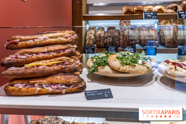 Éveil Boulangerie aux farines anciennes Paris 17e - sandwich